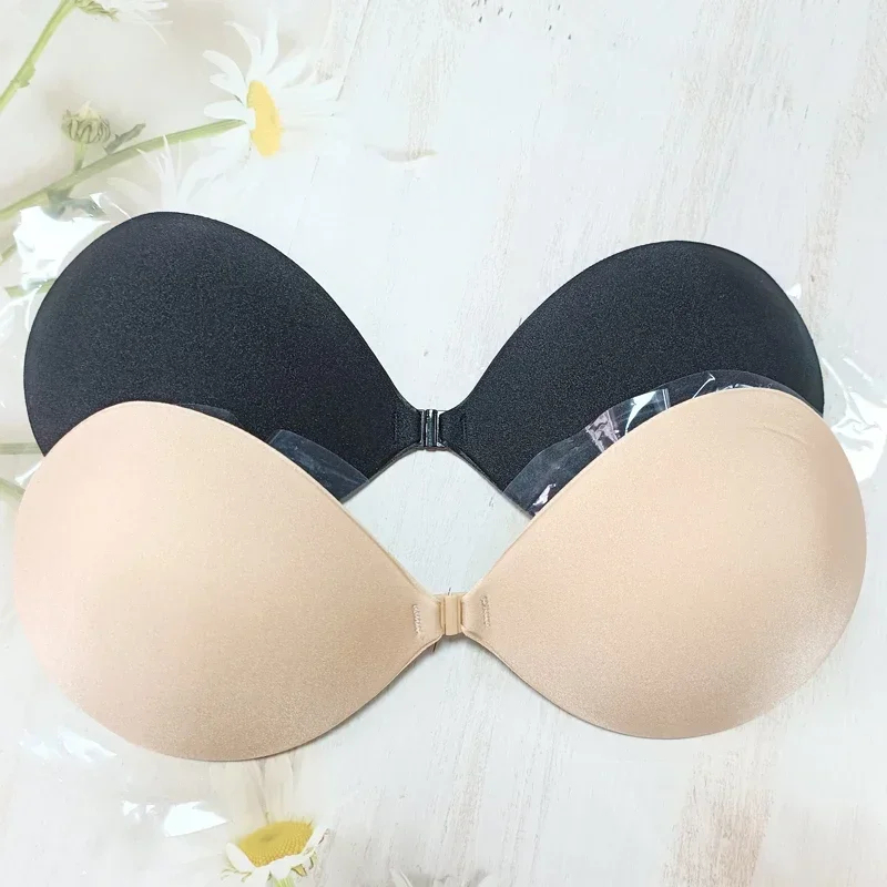 1/2PCS Palm Push Up Invisible  - đánh giá và giá Strapless Bra Adhesive